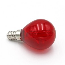 Λάμπα LED 2W E14 230V Κόκκινο 13-14022